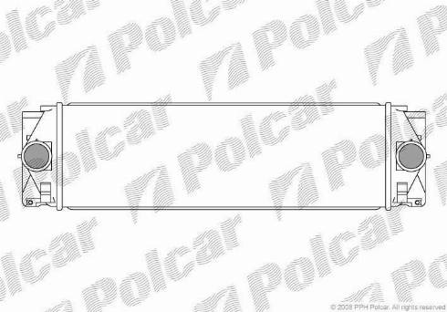 Polcar 5065J8-1 - Intercooler, şarj cihazı furqanavto.az