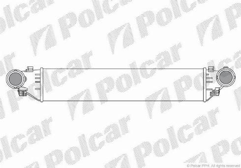 Polcar 5003J81X - Intercooler, şarj cihazı furqanavto.az