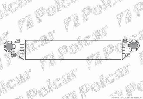 Polcar 5003J8-1 - Intercooler, şarj cihazı furqanavto.az