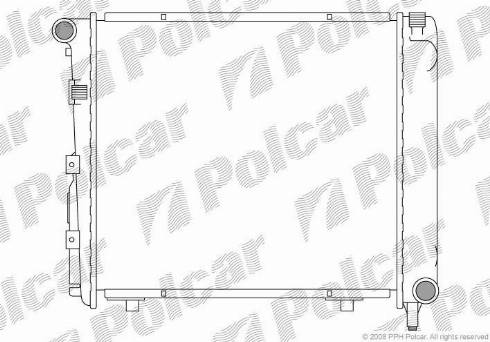 Polcar 501408-2 - Radiator, mühərrikin soyudulması furqanavto.az