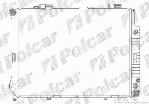 Polcar 501508-1 - Radiator, mühərrikin soyudulması furqanavto.az