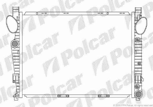 Polcar 502508-3 - Radiator, mühərrikin soyudulması furqanavto.az