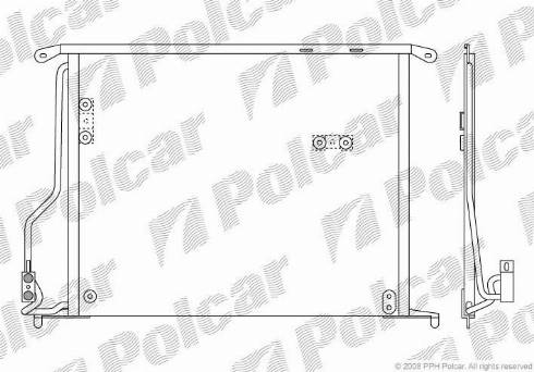 Polcar 5025K8C2 - Kondenser, kondisioner furqanavto.az