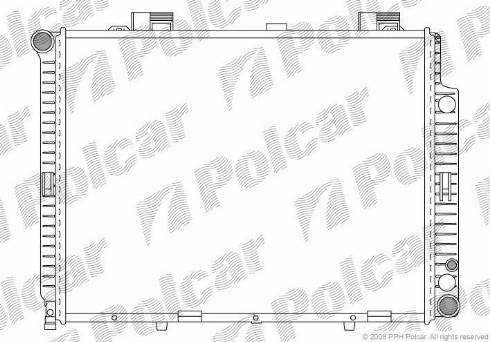 Polcar 502108-1 - Radiator, mühərrikin soyudulması furqanavto.az