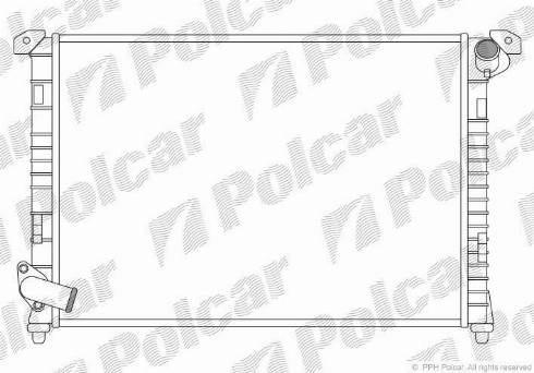 Polcar 510108-3 - Radiator, mühərrikin soyudulması furqanavto.az