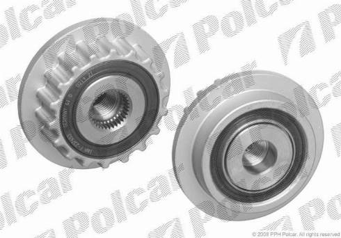 Polcar 535011810 - Kasnak, alternator, sərbəst dönərli mufta furqanavto.az