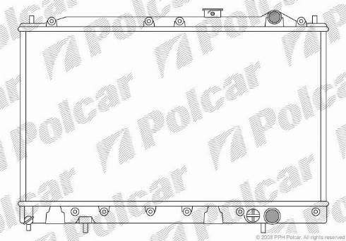 Polcar 521608-2 - Radiator, mühərrikin soyudulması furqanavto.az