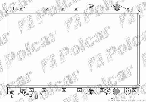 Polcar 521608-7 - Radiator, mühərrikin soyudulması furqanavto.az