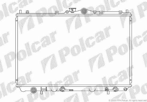 Polcar 521008-2 - Radiator, mühərrikin soyudulması furqanavto.az