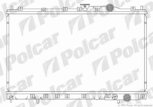 Polcar 521708-3 - Radiator, mühərrikin soyudulması furqanavto.az