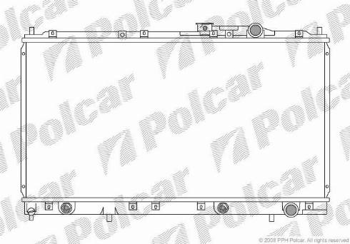 Polcar 522108-5 - Radiator, mühərrikin soyudulması furqanavto.az