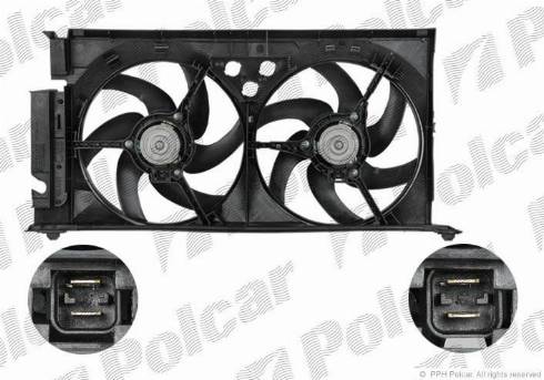 Polcar 579023W1 - Fen, radiator furqanavto.az