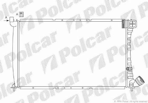 Polcar 576508A5 - Radiator, mühərrikin soyudulması furqanavto.az