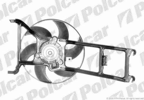 Polcar 570623W1 - Fen, radiator furqanavto.az