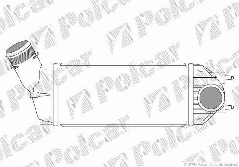 Polcar 5710J82X - Intercooler, şarj cihazı furqanavto.az