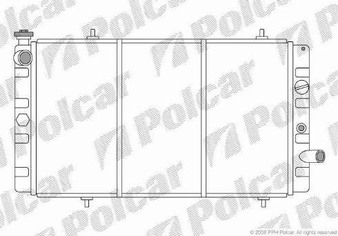 Polcar 573708-4 - Yağ filtri furqanavto.az