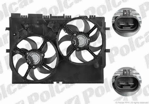 Polcar 577023W1X - Fen, radiator furqanavto.az