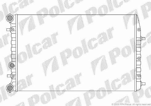 Polcar 691308-3 - Radiator, mühərrikin soyudulması furqanavto.az