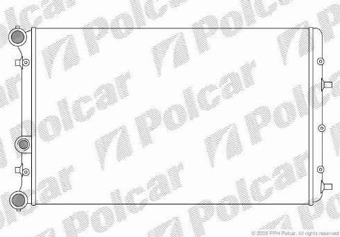 Polcar 691308-2 - Radiator, mühərrikin soyudulması furqanavto.az
