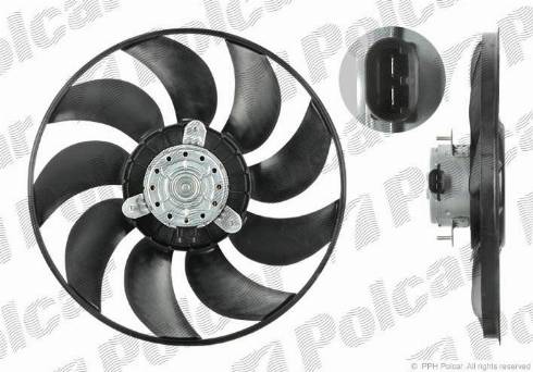 Polcar 604123U3X - Fen, radiator furqanavto.az