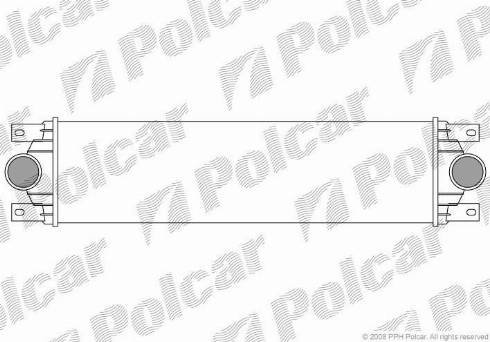 Polcar 6041J81X - Intercooler, şarj cihazı furqanavto.az