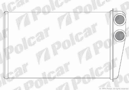 Polcar 6012N8-1 - İstilik dəyişdiricisi, daxili isitmə furqanavto.az