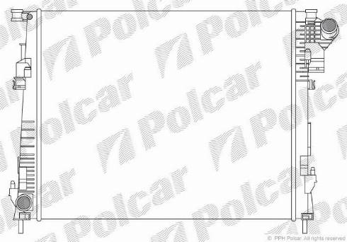 Polcar 6027081X - Radiator, mühərrikin soyudulması furqanavto.az