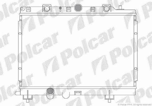 Polcar 632508-2 - Radiator, mühərrikin soyudulması furqanavto.az