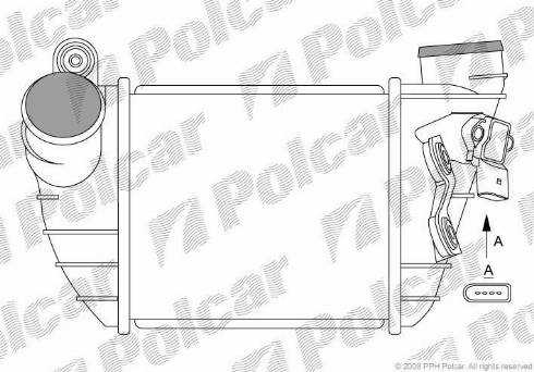 Polcar 1350J82X - Intercooler, şarj cihazı furqanavto.az