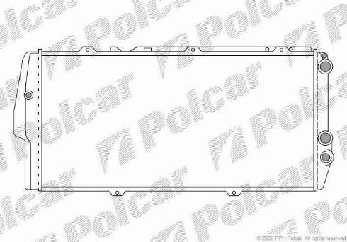 Polcar 131508-3 - Radiator, mühərrikin soyudulması furqanavto.az