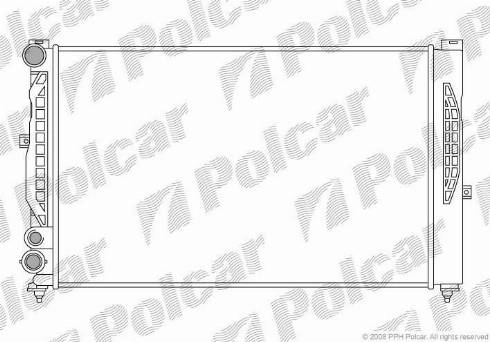 Polcar 132408A1 - Radiator, mühərrikin soyudulması furqanavto.az