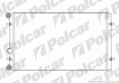 Polcar 132308-1 - Radiator, mühərrikin soyudulması furqanavto.az