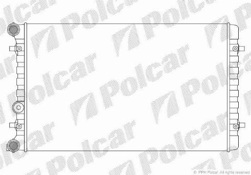 Polcar 132308A1 - Radiator, mühərrikin soyudulması furqanavto.az