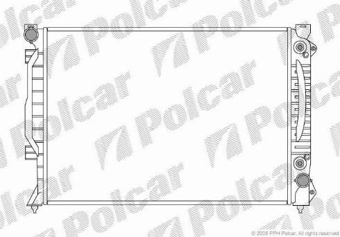 Polcar 132708-2 - Radiator, mühərrikin soyudulması furqanavto.az