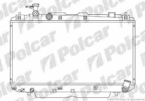 Polcar 814608-3 - Radiator, mühərrikin soyudulması furqanavto.az