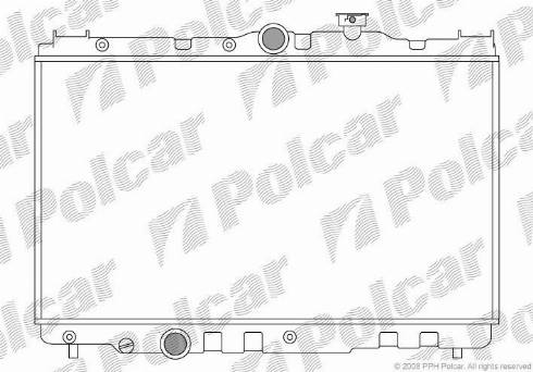 Polcar 810908-1 - Radiator, mühərrikin soyudulması furqanavto.az