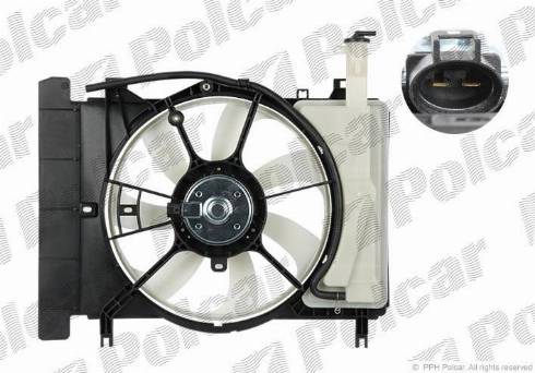 Polcar 810523W4 - Fen, radiator furqanavto.az