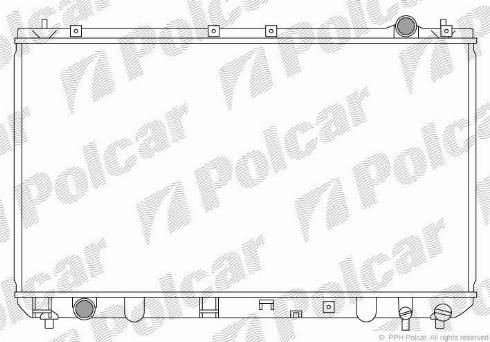 Polcar 813508-3 - Radiator, mühərrikin soyudulması furqanavto.az