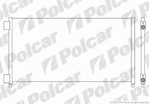 Polcar 3040K8C3 - Kondenser, kondisioner furqanavto.az
