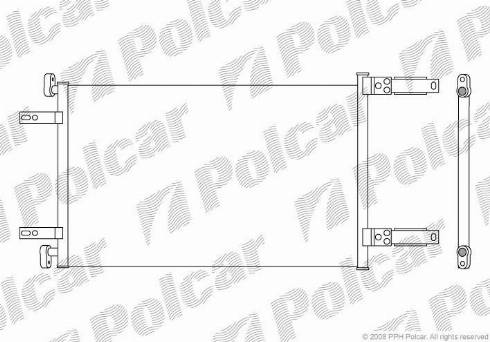 Polcar 3040K8C2 - Kondenser, kondisioner furqanavto.az