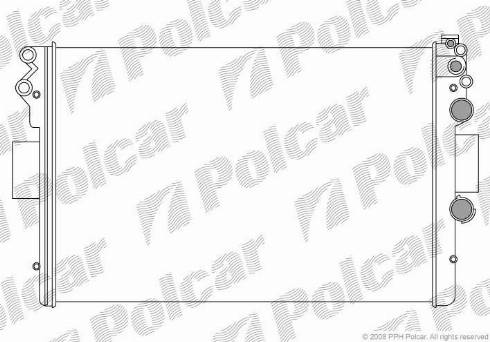 Polcar 3052081X - Radiator, mühərrikin soyudulması furqanavto.az