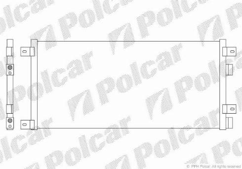 Polcar 3052K8C2 - Kondenser, kondisioner furqanavto.az