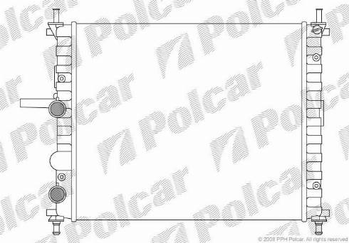 Polcar 306508-2 - Radiator, mühərrikin soyudulması furqanavto.az