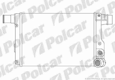 Polcar 300108-1 - Radiator, mühərrikin soyudulması furqanavto.az