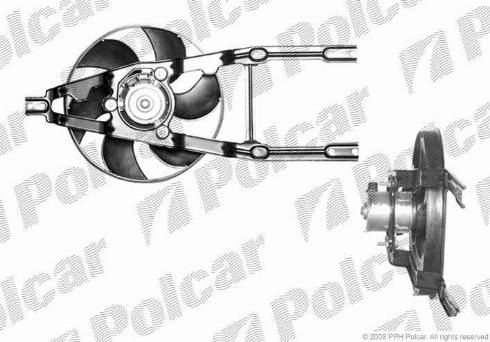 Polcar 300123W2 - Fen, radiator furqanavto.az