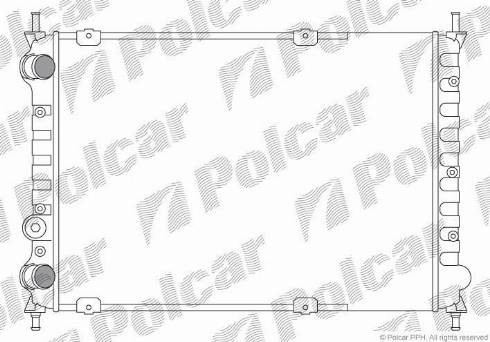 Polcar 301908A1 - Radiator, mühərrikin soyudulması furqanavto.az