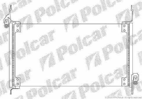 Polcar 3018K85X - Kondenser, kondisioner furqanavto.az