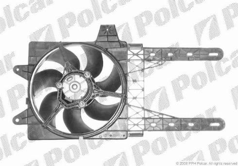 Polcar 301723W2 - Fen, radiator furqanavto.az