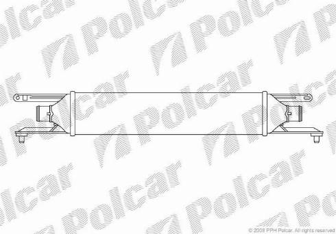 Polcar 3024J81X - Intercooler, şarj cihazı furqanavto.az