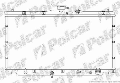Polcar 381608-1 - Radiator, mühərrikin soyudulması furqanavto.az
